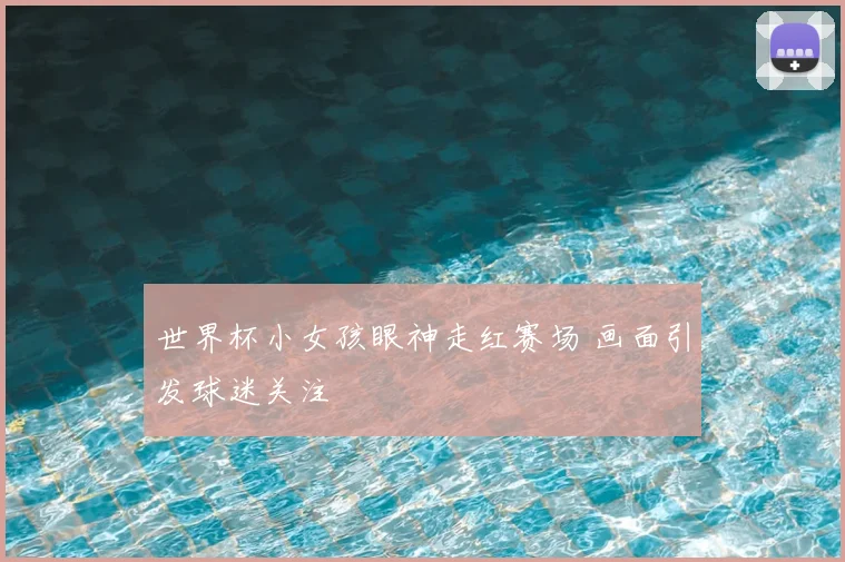 世界杯小女孩眼神走红赛场 画面引发球迷关注